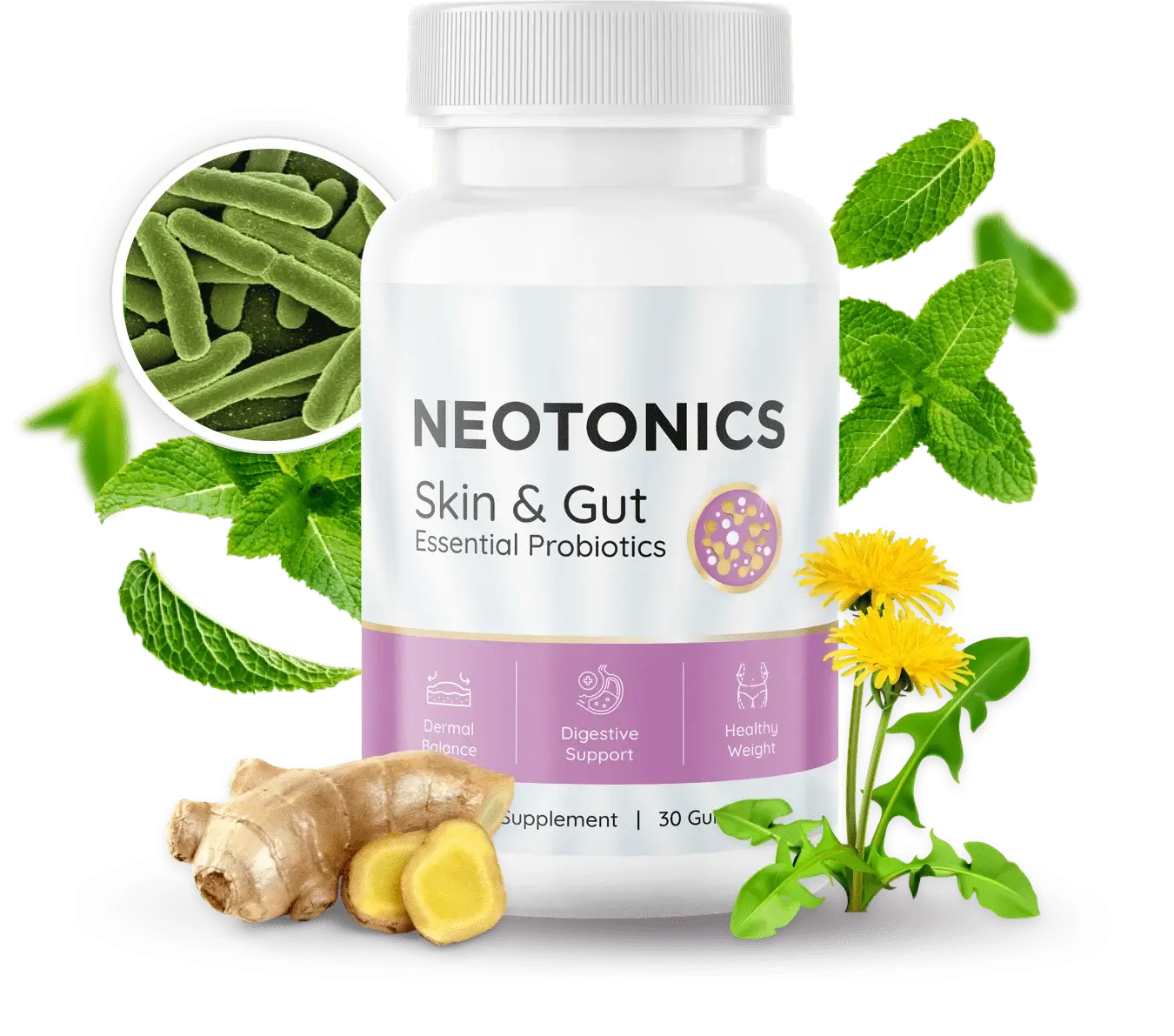 Neotonics Skin & Gut Supplement